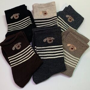 Puppy Motive Six Pairs Of Socks